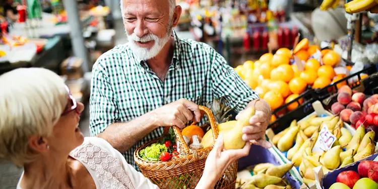 La dieta cambia col passare del tempo